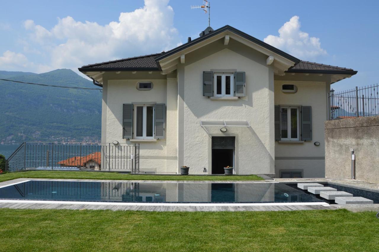 Lescen White Residence - Swimming Pool Lezzeno Exteriör bild